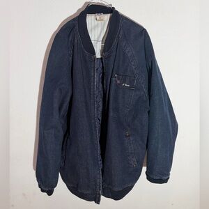 Eddie Bauer Navy Bomber Jacket